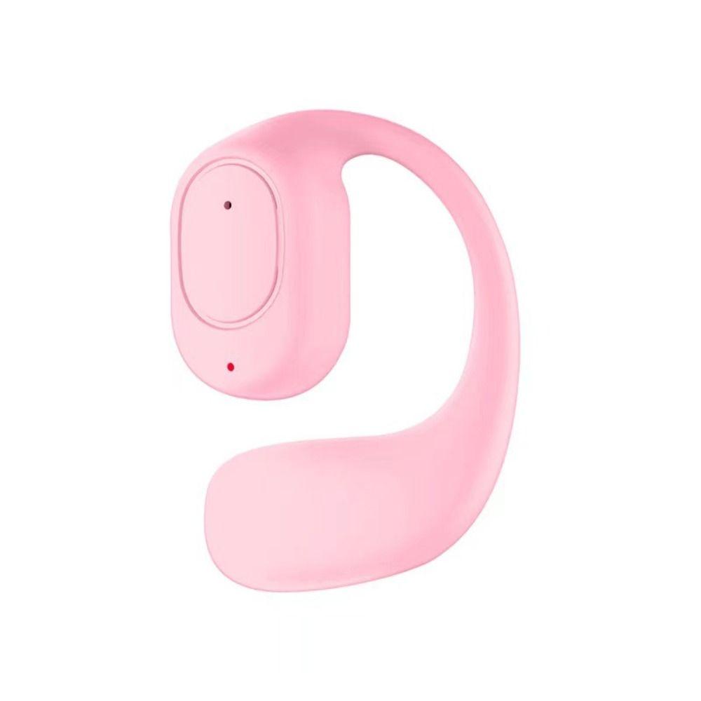 Bone Conduction Earhook Earbuds Single-ear Touch Control Bluetooth Earphone Wireless Big Capacity Battery Sport Music Headset
