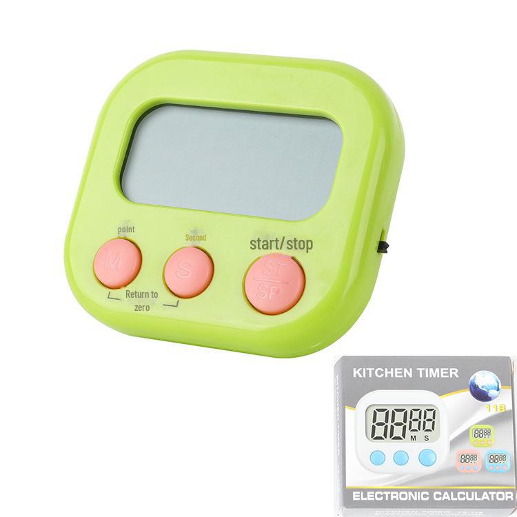 Multifunctional Kitchen Timer with Large Screen - Countdown & Stopwatch