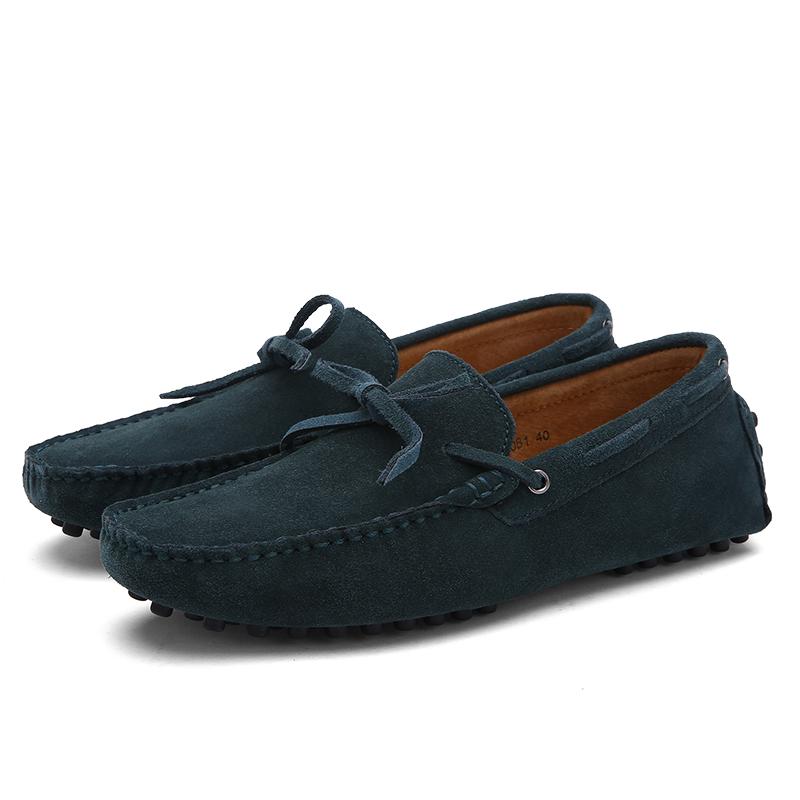 Men’s Moccasins Tasseled Loafer Driving Gommino Comfort Flats Casual Slip-ons Plus Size Suede Shoes for Men Over Sized