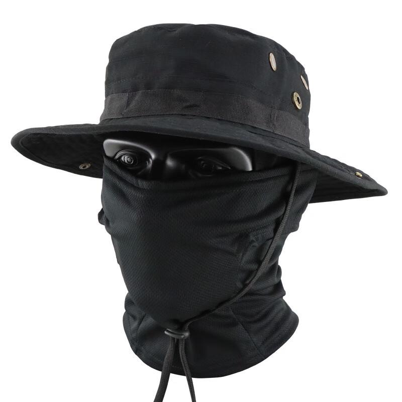 Tactical Camouflage Boonie Hat with Balaclava Set