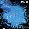 Laser Macaron Nail Art Candy Colors for DIY Crafts and Glitter Decoration