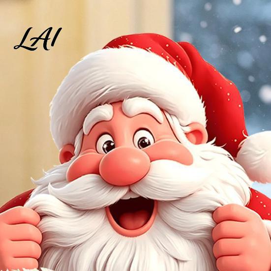 Easy Apply Window Clings Peeking Santa Claus Static Cling 3D Effect Christmas Scene Wall Decor Sticker Reusable Glass Decal for Home Holiday