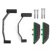Tampons de protection pour Kawasaki Z 900 17-25 Crashpads Motoguard SC3C vert