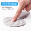 Two-In-One Sponge Heel Stickers Pain Relief T-Shaped Shoe Foot Care Pad Loafers Sneakers High Heels