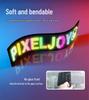 Smart LED Car Sticker: Full Color Flexible Display with Bluetooth Scrolling Subtitles for In-Car Advertising.