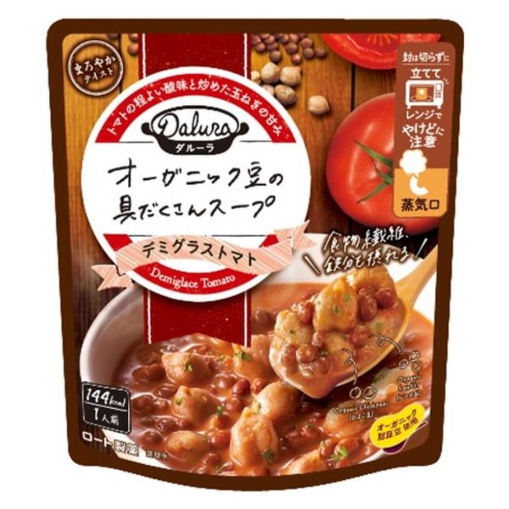 Japan Rohto Organic Bean Soup - Spicy Onion / Demiglace Tomato 160g