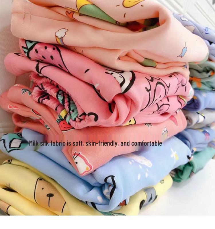 Children's Thermal Underwear Set - Boys & Girls Velvet-Lined Two-Piece Winter Pajamas