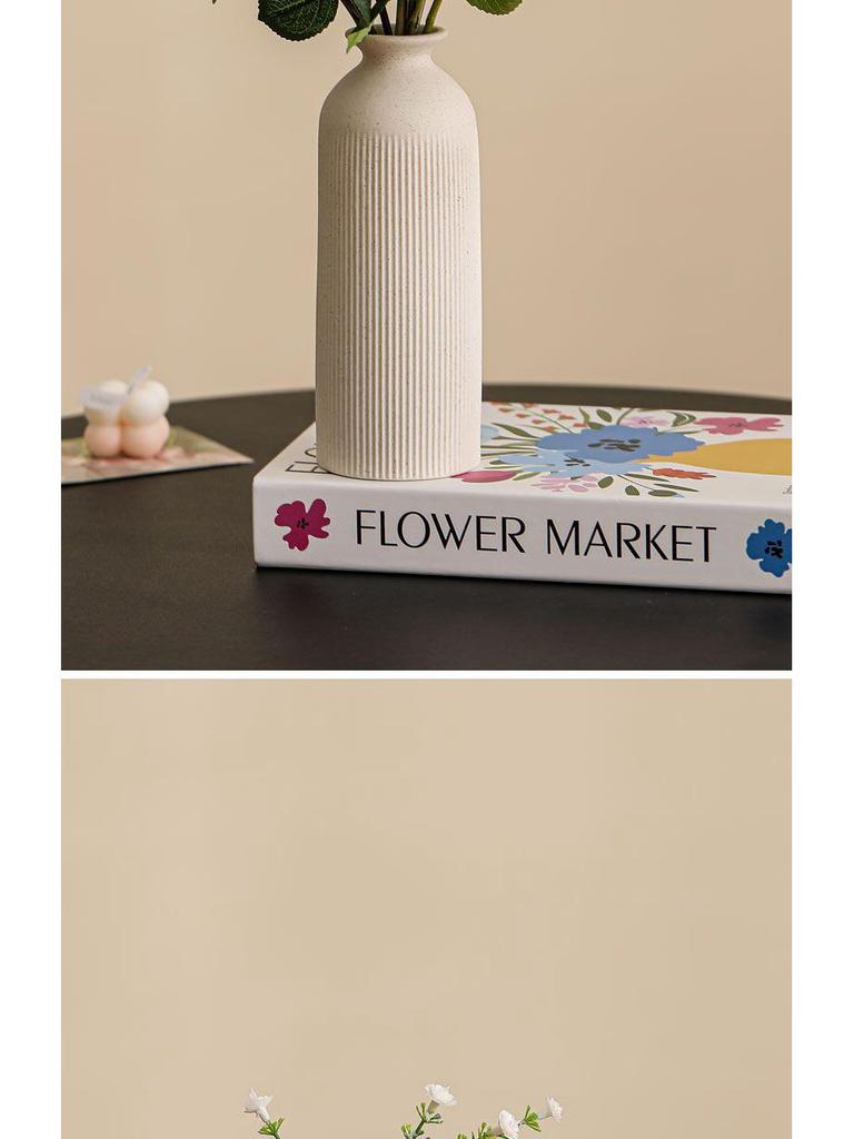 Premium Ceramic Rose Vase for Elegant Home Decor