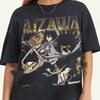 T-shirt My Hero Academia Tête d'Eraser Impression Anime Été Manches Courtes T-shirt Coton Haute Qualité Hauts Unisexe Vêtements Unisexe