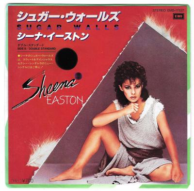 7-tums skiva SHEENA EASTON - Sugar Walls / Double Standard EMS17537PROMO EMI 1984 Japan Dans & Elektronisk Musik Begagnad