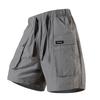 Outdoor Ice Silk Breathable Lightweight Quick Drying Sports Shorts for Men's Summer Loose Workwear Style Five Quarter Shorts