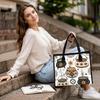 Bohemian Magic Cauldron Printed Tote Bag Casual Reusable Daily Shopping Handbag for Women