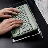Acrylic Desktop Keyboard Stand, Compact Riser for Keyboard & Mini PC, Durable Clear Lifter, Colorful Keyboard Rack