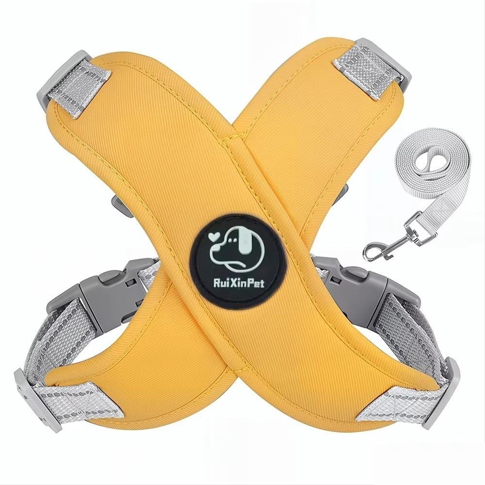 Adjustable Straps Reflective Dog Harness Reflective Design Pet Vest Harness Outdoor Use