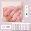22Pcs Nail Wraps Polish Strips Self Adhesive Nail Polish Sticker Gel Nail Strips