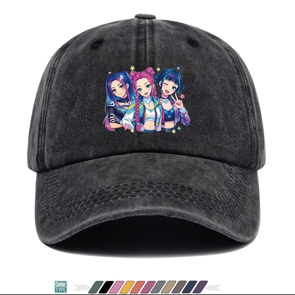 Pc Anime Group Print Baseball Cap Fashion Trendy Sun Hat Youthful Vibrant Aesthetic Unisex Cap Adjustable Size Street Hipste