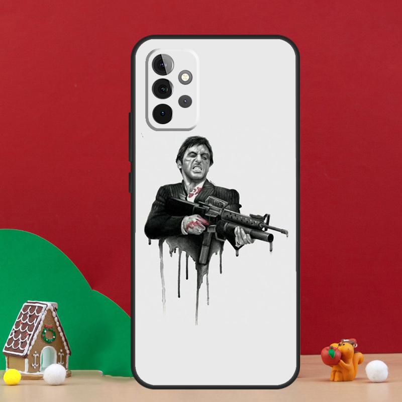 Scarface Tony Montana Film Case For Samsung Galaxy A56 A33 A13 A36 A23 A52 A32 A12 A54 A34 A14 A16 A53 A15 A35 A55 A17