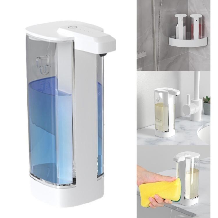 Wall Mounted Automatic Soap Dispenser USB Rechargeable Touchless Design Suitable for Kitchen Bathroom and Public Spaces