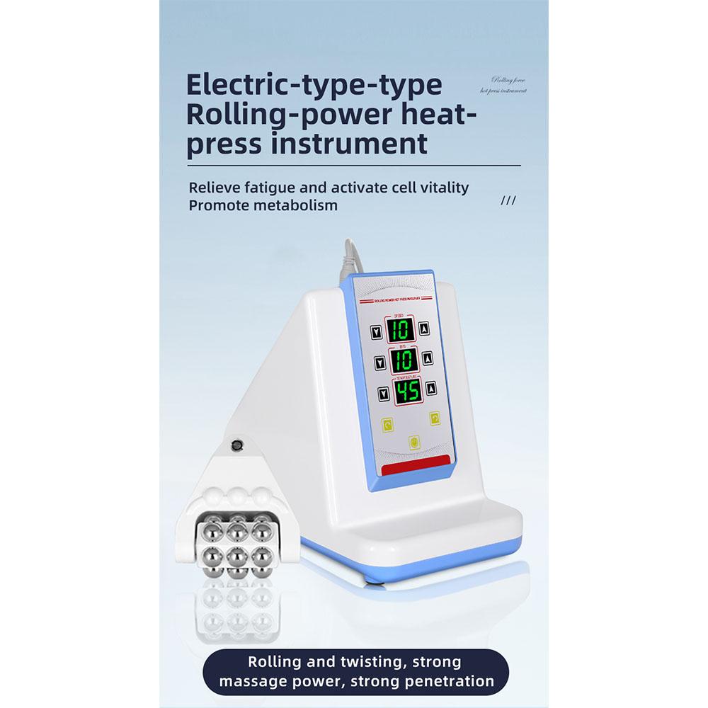 3-in-1 EMS Massage Roller Microcurrent Heating Vibration Body Shaping Weight Loss Professional Fatigue Relief Device