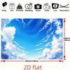2D Dreamy Sky View Photography Backdrop for Kids & Portrait