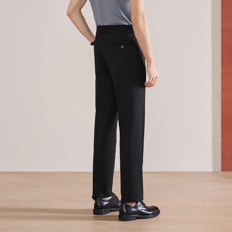SEVEN Men's Old Money Style Summer Business Suit Pants
