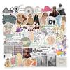 50PCS Taylor Swift Folklore Stickers, Folklore Quote Stickers Pack, Evermore Vinyl Sticker for