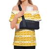 Women's Post-operative Short-sleeved Color Shirt With Shoulder Zipper And Side  Closure.