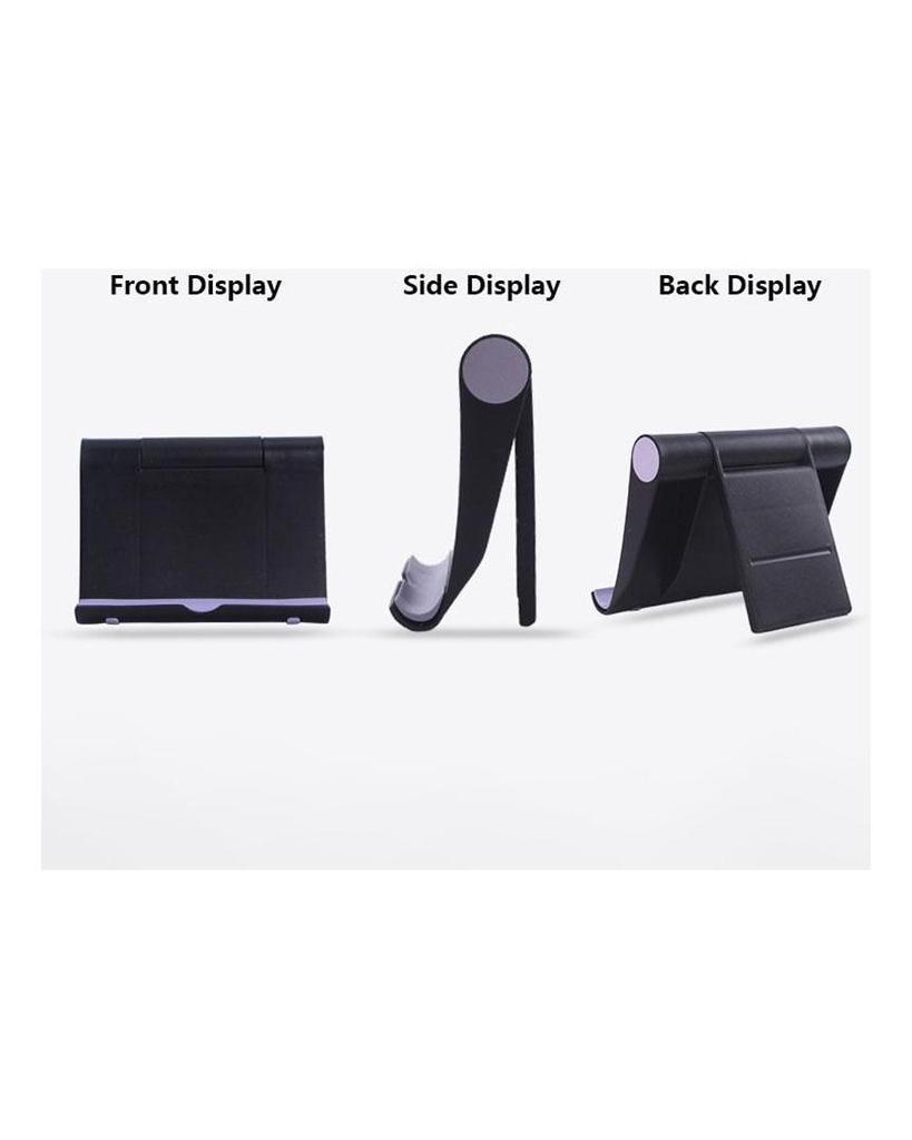VAORLO Mini drehbarer Telefonhalter, verstellbarer Halter, Schreibtisch-iPad-Halter für iPhone, XiaoMi, Huawei-Smartphones