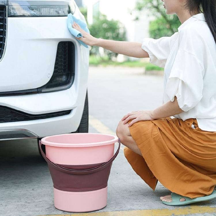 Portable Folding Water Container, Multifunction Foldable Round Tub WaterPots