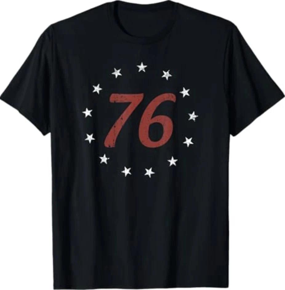 4th Of July Independence Day The Spirit 76 TShirt S