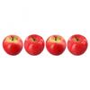 4pcs Artificial-apple Fake Fruit Simulated For Kitchen Home Foods Decorations