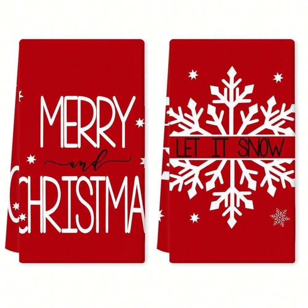 1pc/2pc/4pc/pack Christmas Scrub Sponge Creative Kitchen Dish Cloth Festive Cleaning Decor for Home & Table Kitchen Dish Towel Xmas Cleaning Supplies