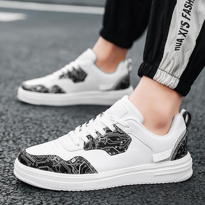 

Брендовые мужские кроссовки, модные кроссовки для бега, мужская кожаная обувь для мужчин, удобные легкие прогулочные мужские кроссовки Tenis Masculino