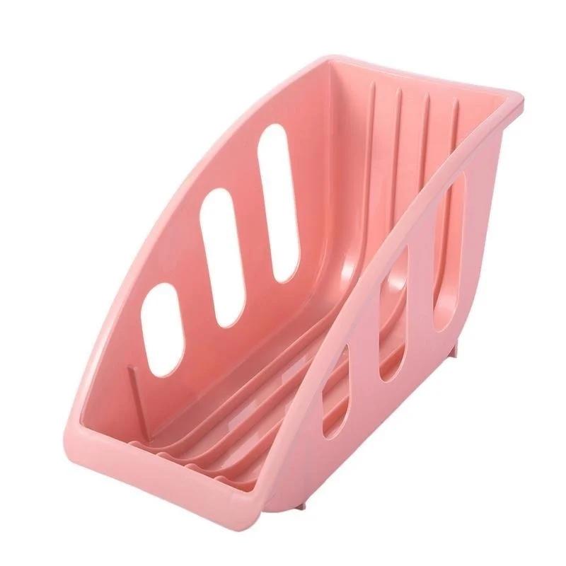 Portable Single Drain Plate Kitchen Rack Holder Spoon Shelf  Bowl Dishes Cupboard  Organizer Dish Drainer