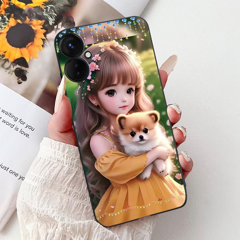 For Tecno Spark 9 Pro Case Spark9 Pro KH7n New Luxury Painted Cover Soft Silicone Phone Case For Tecno Spark 9T Spark9T KH6 Bags