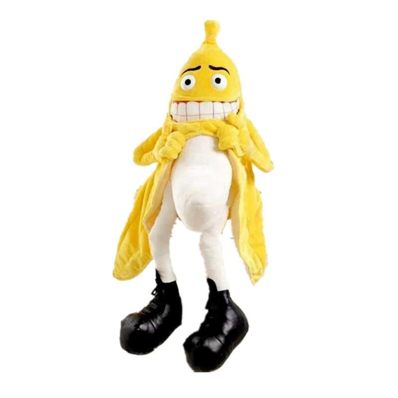 

Banana Man Plush Toy Fruit Stuffed Doll Cartoon Decorations Cute Kids Gifts 40cm