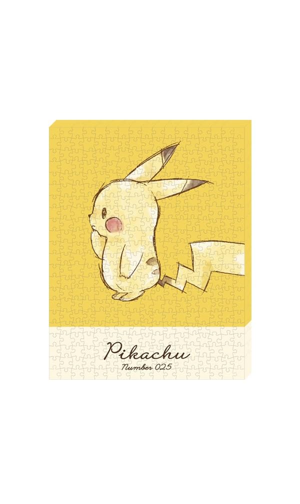Ensky Pikachu Number 025 Artboard Jigsaw 366 x x Pokémon Puzzle, pieces, 23.7 30.7 2.1 cm, ATB-72