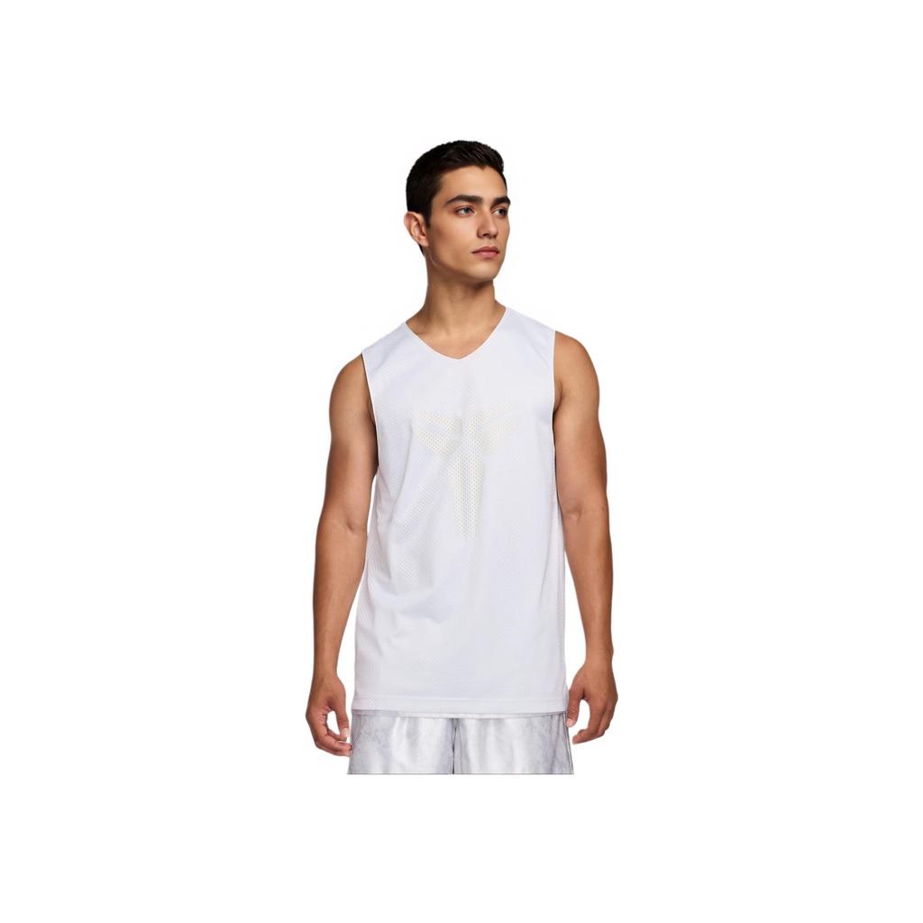 Nike Maglia da basket reversibile Kobe Bianco/Bianco Summit Uomo Top FZ0934-100
