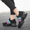 Women Slip on Walking Shoes Women Black Purple Pink Sneakers Elevator Platform Socks Shoes Women's Orthopedic Casual Shoes Plus Size 42 43