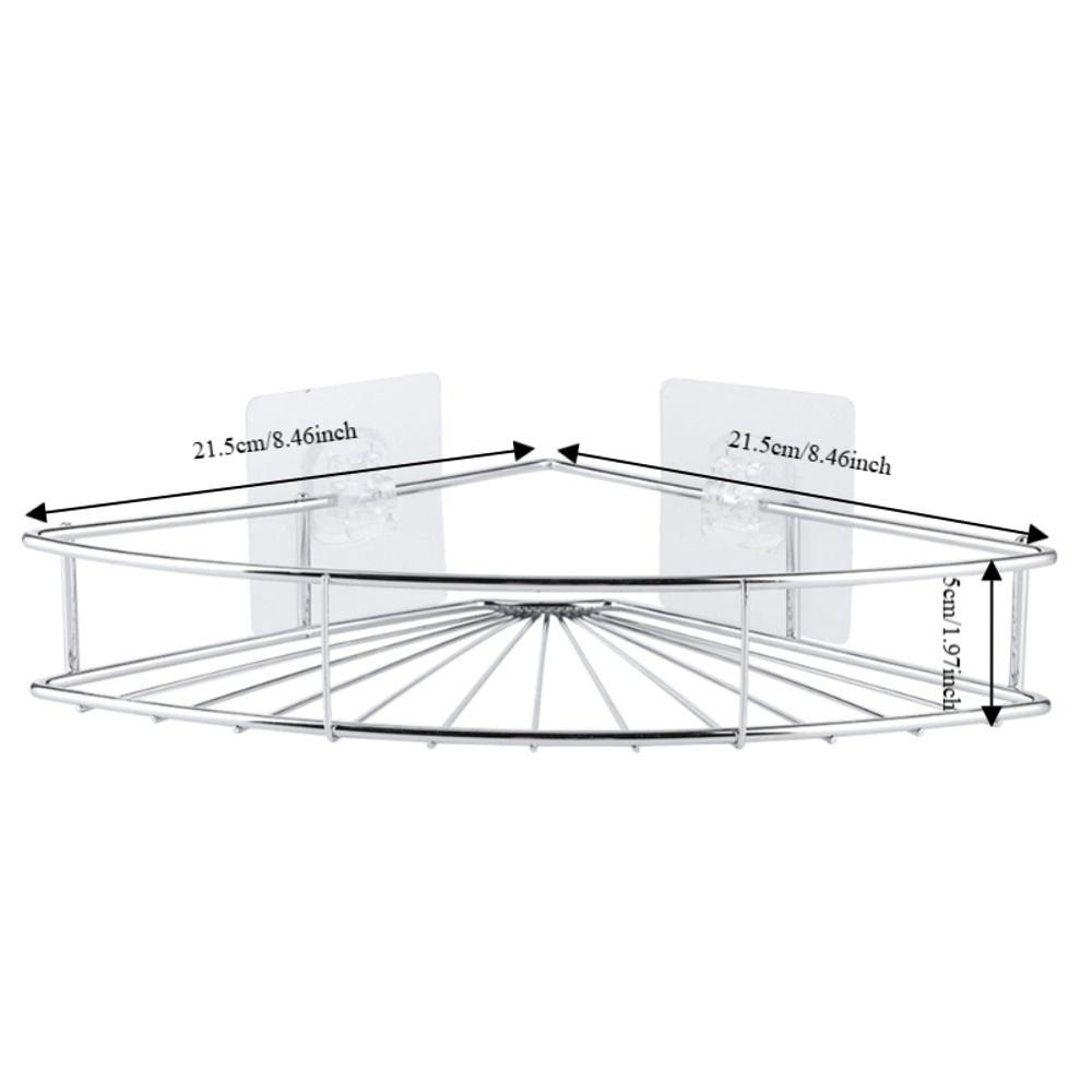 Triangular Design Corner Bathroom Shelf Bathroom Rack Organizer Bathroom Kitchen Shower
