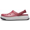 Crocsband Full Force Thick Sole Hole Shoes Unisex Red