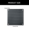 120mm Dust Filter Computer Fan Filter Cooler PVC Black Dustproof Case Cover Computer Mesh