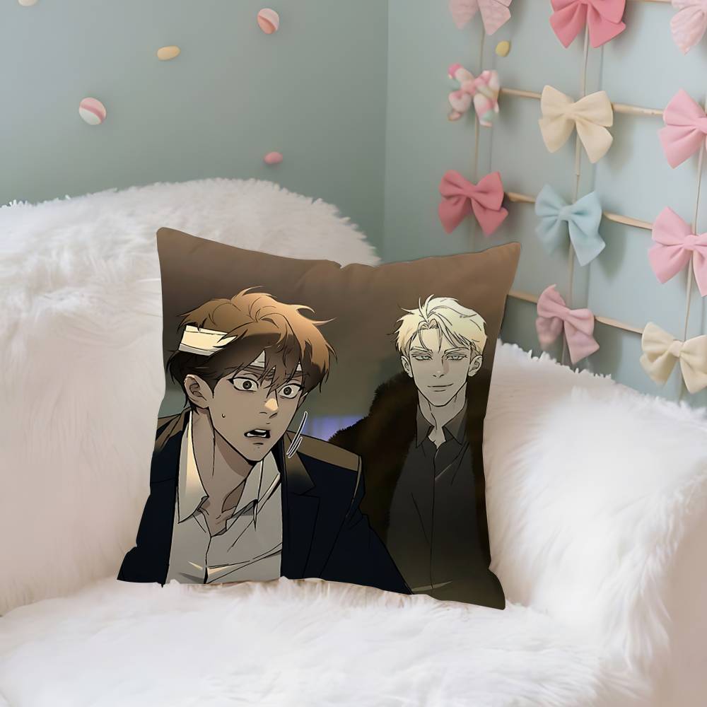 Codename A-Anastasia Pillow Case Cushion Cover Soft Cute Throw Pillow Case For Car Sofa Pillowcase Polyester With Zipper