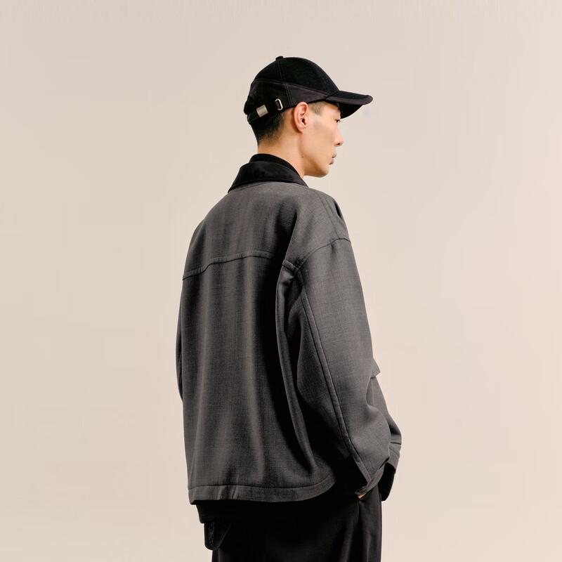 CROQUIS Men's 2024 Autumn Collared Casual Long-Sleeve Jacket