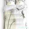 Dandelion Flowers Black Duvet Cover Bed Bedding Set For Double Home Textile Quilt Cover Pillowcases Bedroom Bedding Set No Sheet
