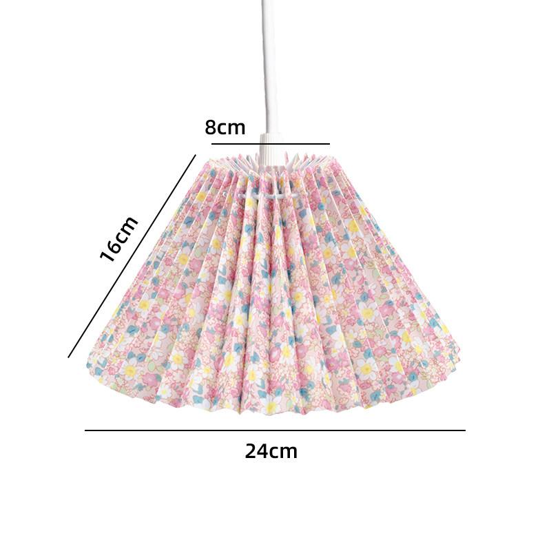Nordic Origami Pendant Lights Lampshade Replacement Lamp Cover Downward Bulb Design Hanging Lamp Dining Room Kitchen Home Decor