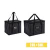 Borsa Frigo Termica Isolata da 70L Isolamento Per Mantenere Freddo Grande Capacità Portatile Borsa Pranzo Cerniera Picnic Campeggio Foglio di Alluminio Sacca per Cibo