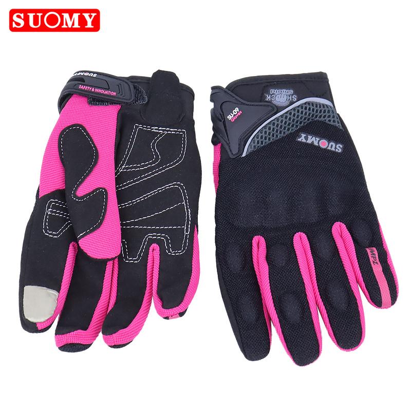 Suomy Motorcycle Gloves Motorbike Gloves Touch Screen Breathable Guantes Moto Gloves Racing Summer Spring Men Women Luva Moto DH