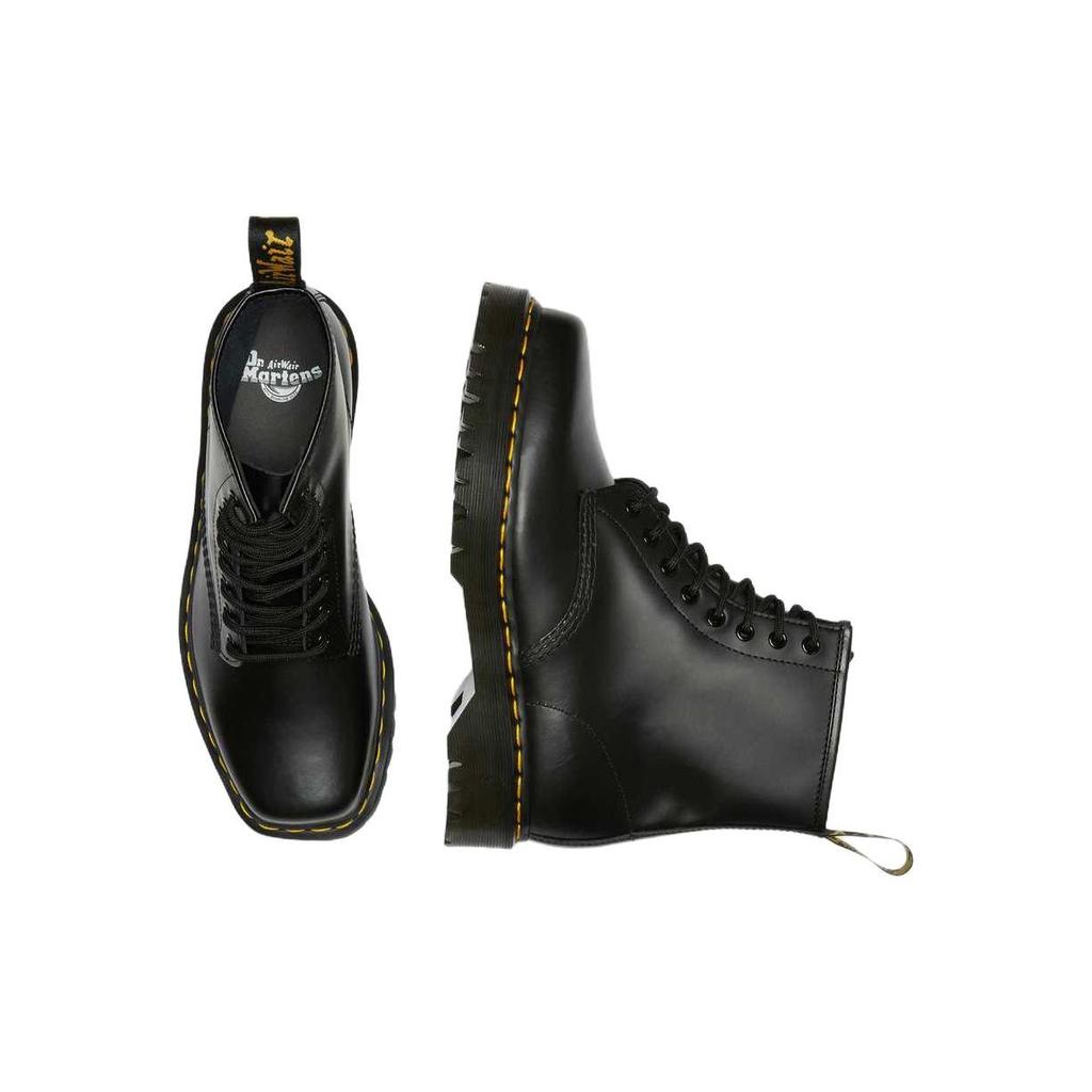 Dr. Martens 1460 Bex Kožená šněrovací bota s hranatou špičkou Černá Unisex tenisky 27886001