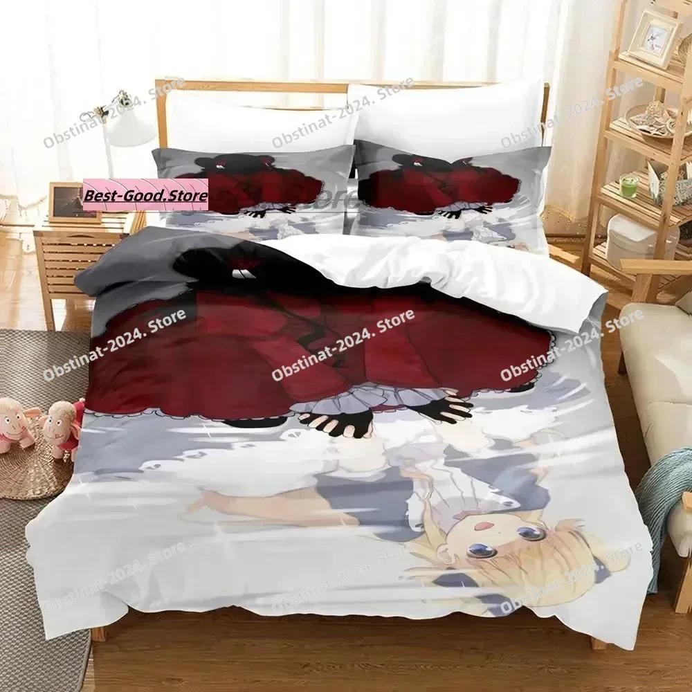 SHADOWS HOUSE Bedding Set Single Twin Full Queen King Size Bed Set Aldult Kid Bedroom Duvetcover Sets 3D Anime bed sheet set
